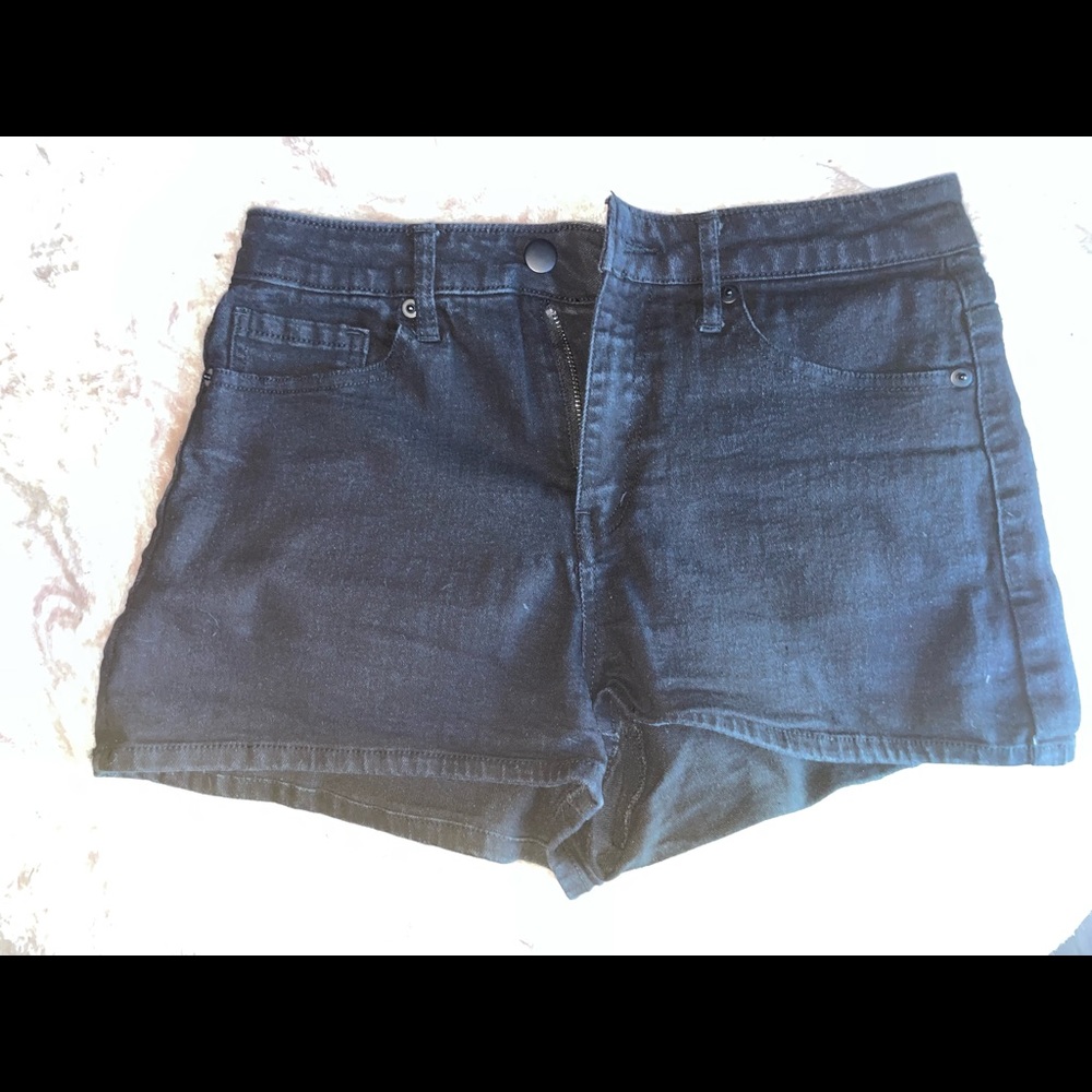 F21 high rise shorts